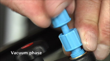 Elimination bulle d'air